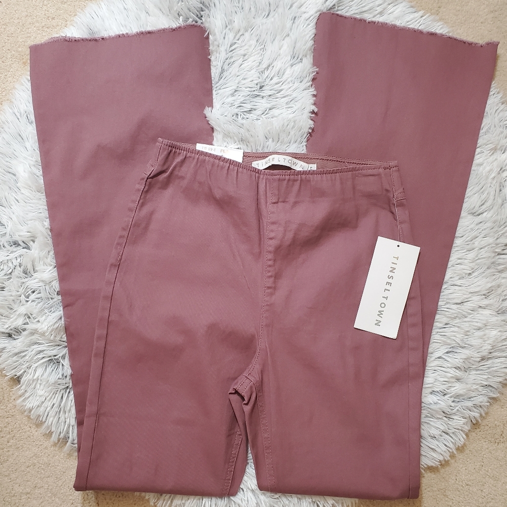 Tinseltown Hi-Rise Flare NWT